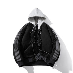 Mens Vintage Jackets Autumn/Winter Padded Jackets Baseball Uniforms