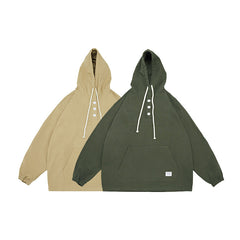 Unisex Jacket Vintage Camping Jacket Men's Loose Top Hooded Jacket