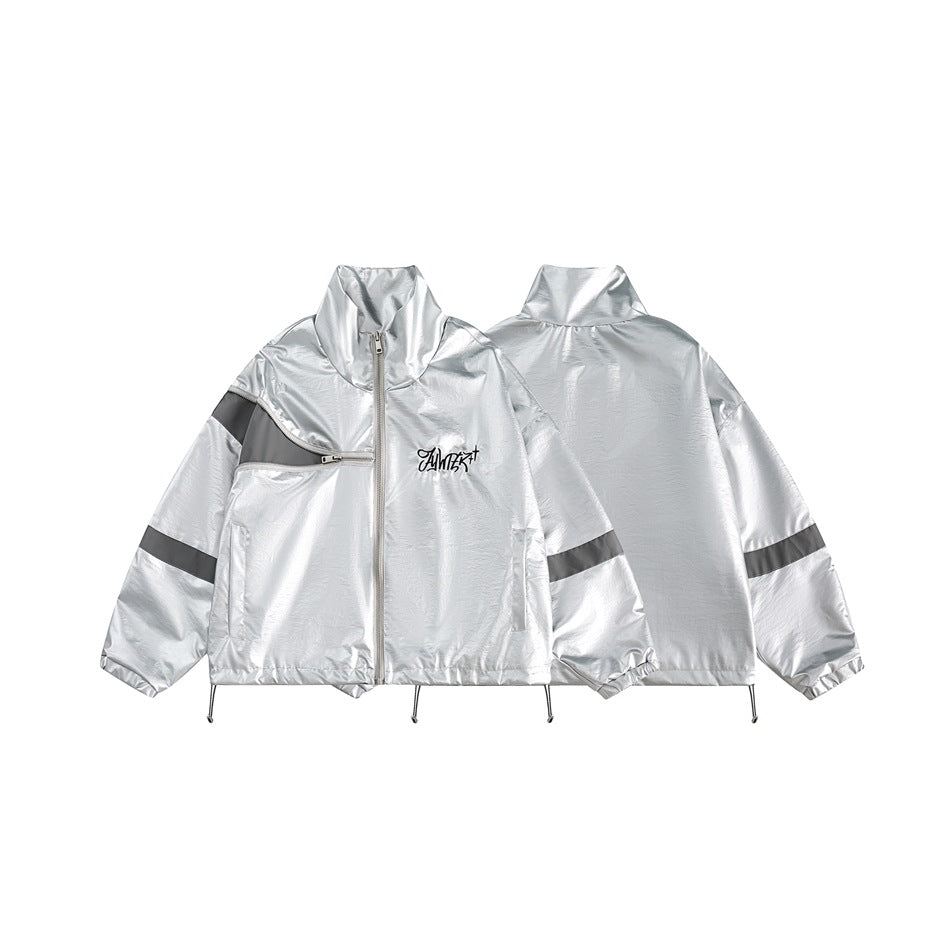 Unisex Jacket Cyberpunk Loose Short Jacket