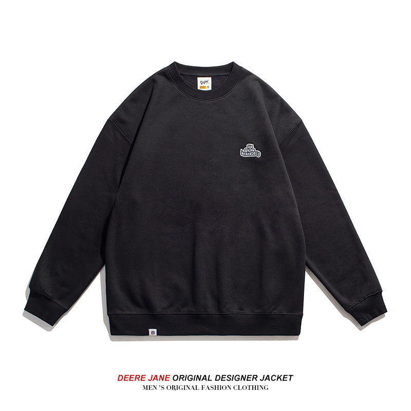 Men Pullover Hoodie Spring Sweater Men's Loose All-Matching Spring and Autumn