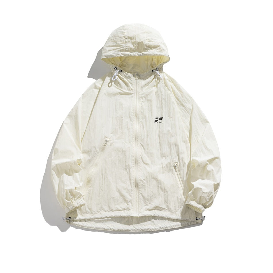 Unisex Jacket Thin Jacket for Summer Lightweight Breathable and UV-Resistant Sun-Protective Clothing