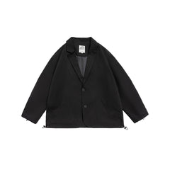 Unisex Jacket Vintage Overalls Jacket Men's and Women's Casual Suit Baggy Coat