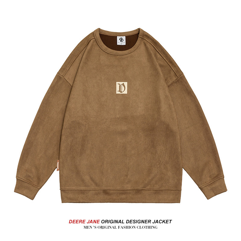 Men Pullover Hoodie Spring Sweater Men's Loose Street All-Match Fashion Top