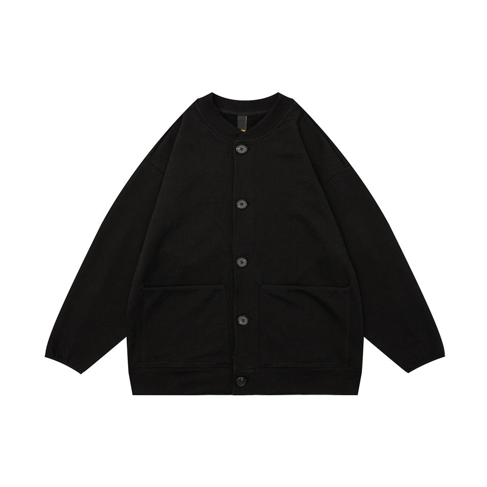 Unisex Jacket Autumn Cardigan Vintage Coat Men's Loose Top