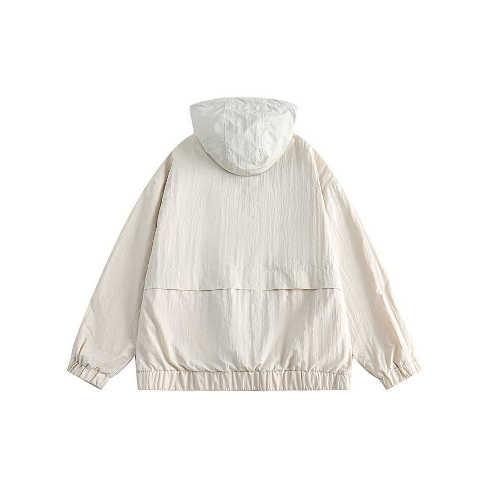 Unisex Jacket Big Pocket Jacket Hooded Jacket