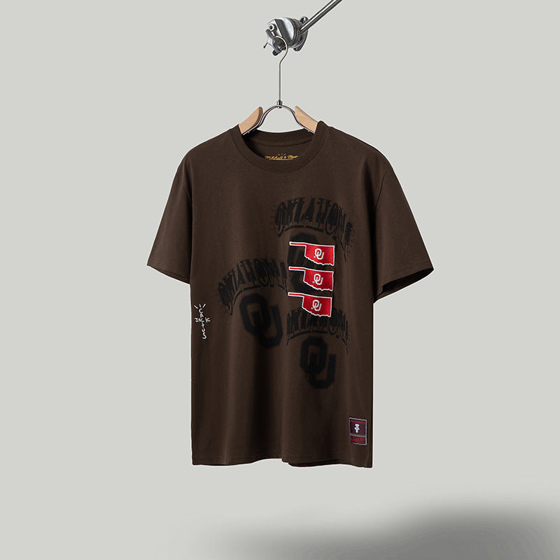 Travis Scott T-Shirt TRAVIS SCOTT Short Sleeve Summer KAWST