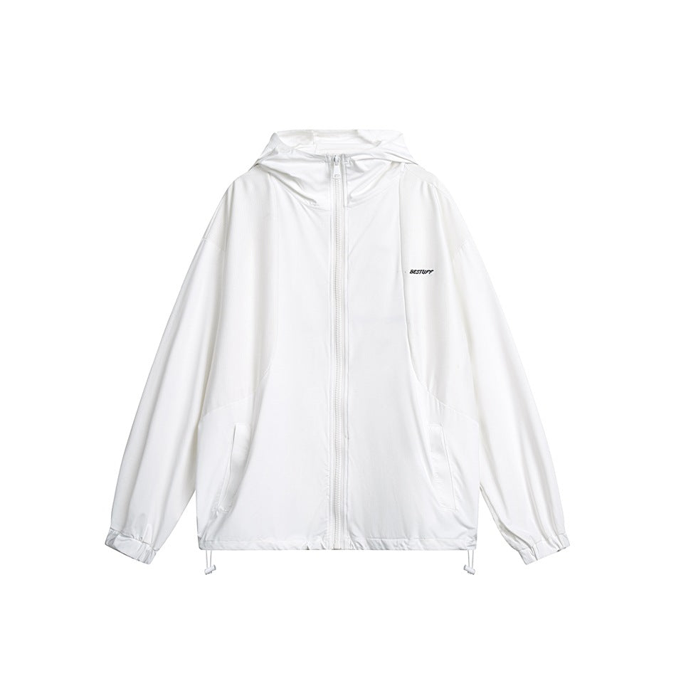 Unisex Jacket Loose Hooded Breathable Sun Protection Clothing Summer Thin Jacket Jacket