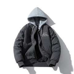 Mens Vintage Jackets vintage jacket baseball jersey cotton jacket couple hooded