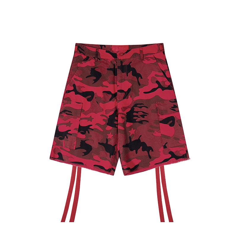 Hellstar Shorts Camouflage embroidery