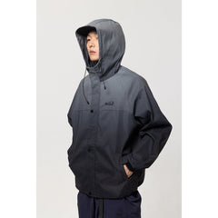 Unisex Jacket Casual Hooded Coat Men's and Women's Same Loose Autumn Jacket