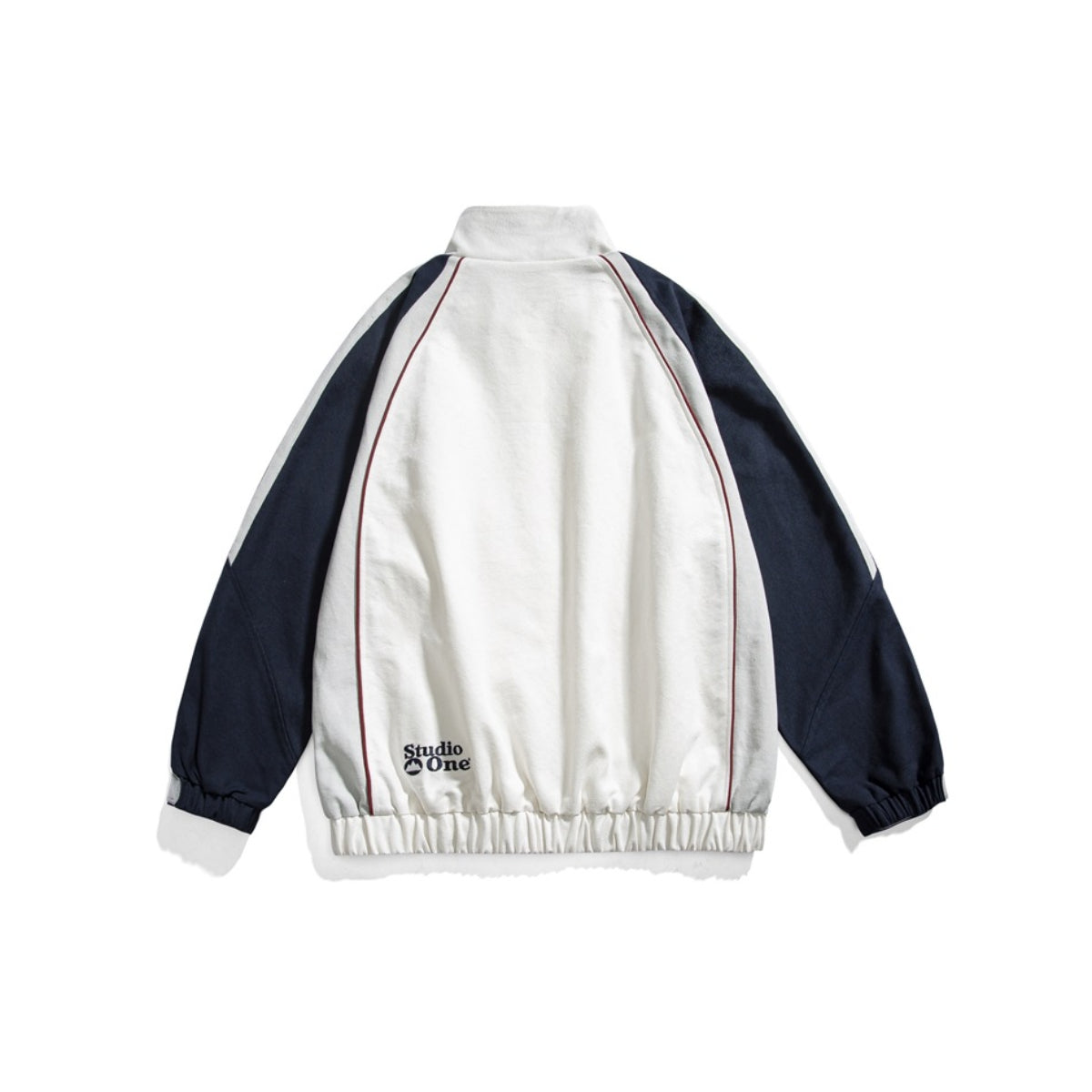 Unisex Jacket Vintage Sports Jacket Men's and Women's Stand Collar Jacket