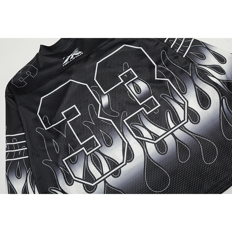 Hellstar Long Sleeve Shirts Hip-hop loose oversize