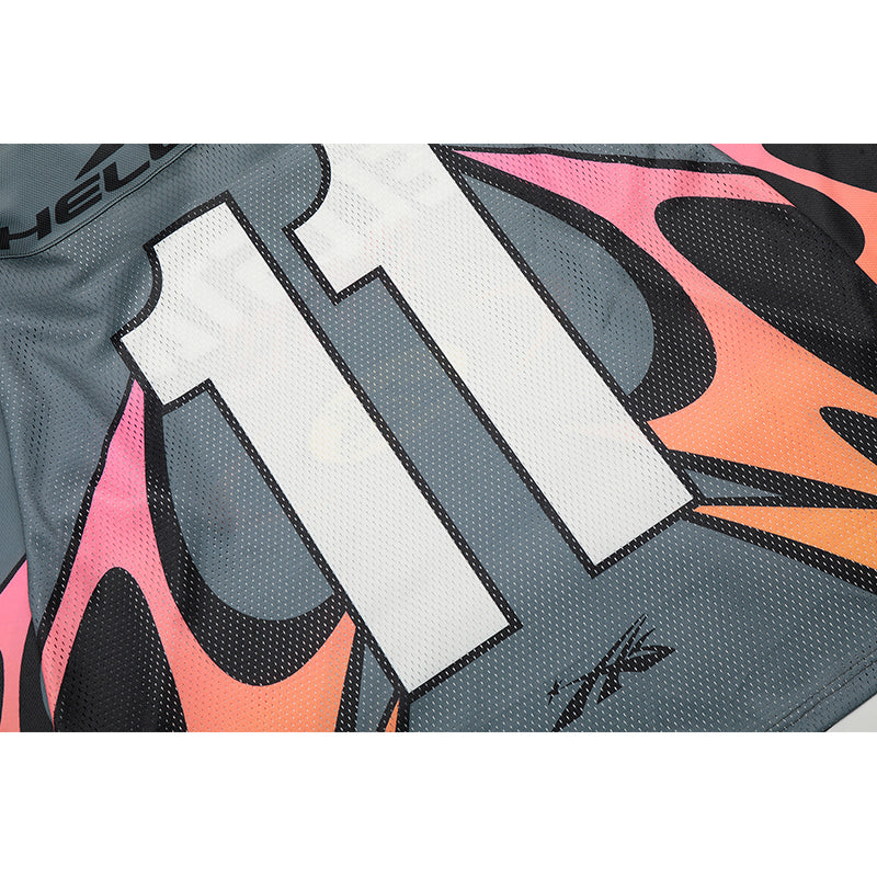 Hellstar Long Sleeve Shirts Hip-hop loose oversize