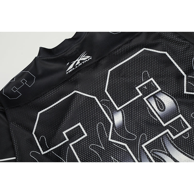 Hellstar Long Sleeve Shirts Hip-hop loose oversize