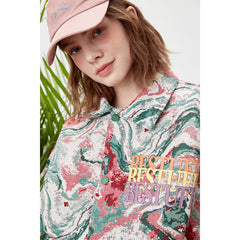 Unisex Jacket Casual Jacket Turn-down Collar Coat