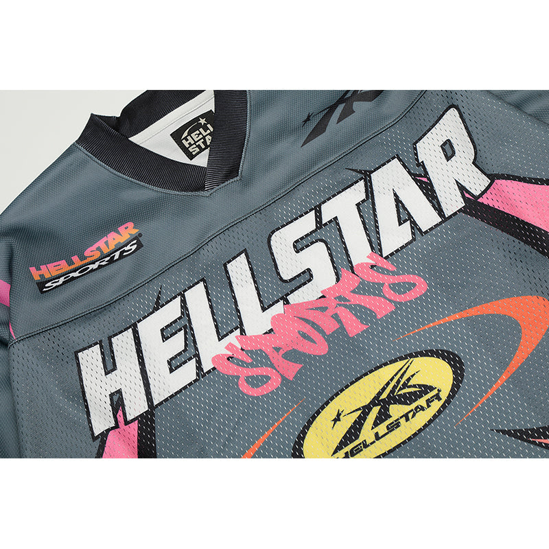 Hellstar Long Sleeve Shirts Hip-hop loose oversize