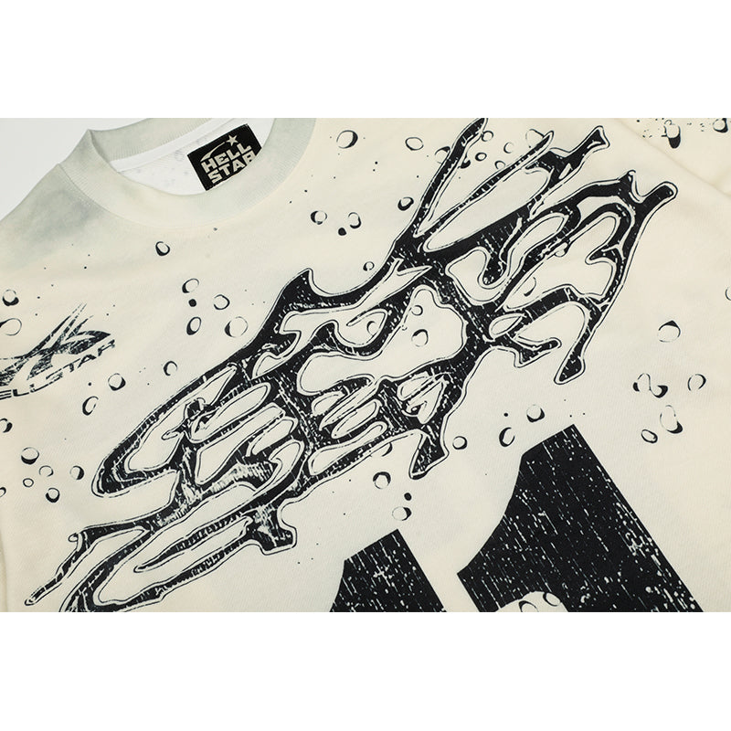 Hellstar Long Sleeve Shirts Hip-hop loose oversize