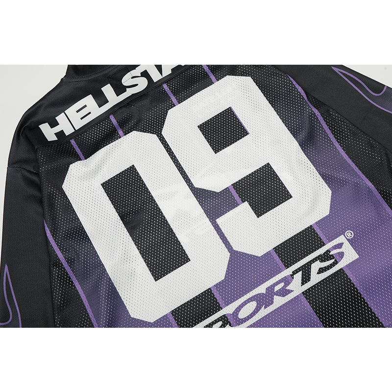 Hellstar Long Sleeve Shirts Hip-hop loose oversize
