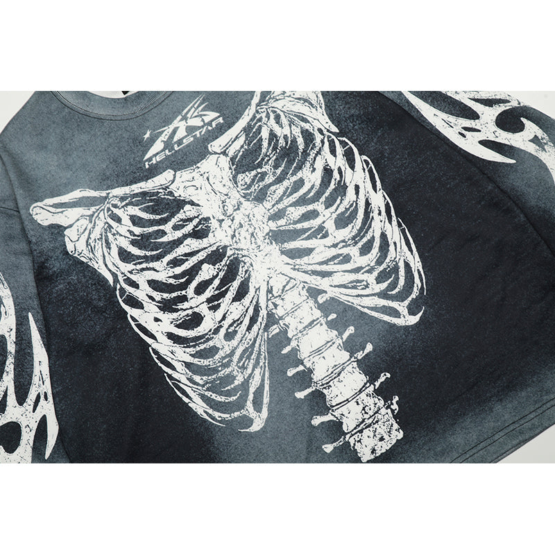 Hellstar Long Sleeve Shirts Hip-hop loose oversize