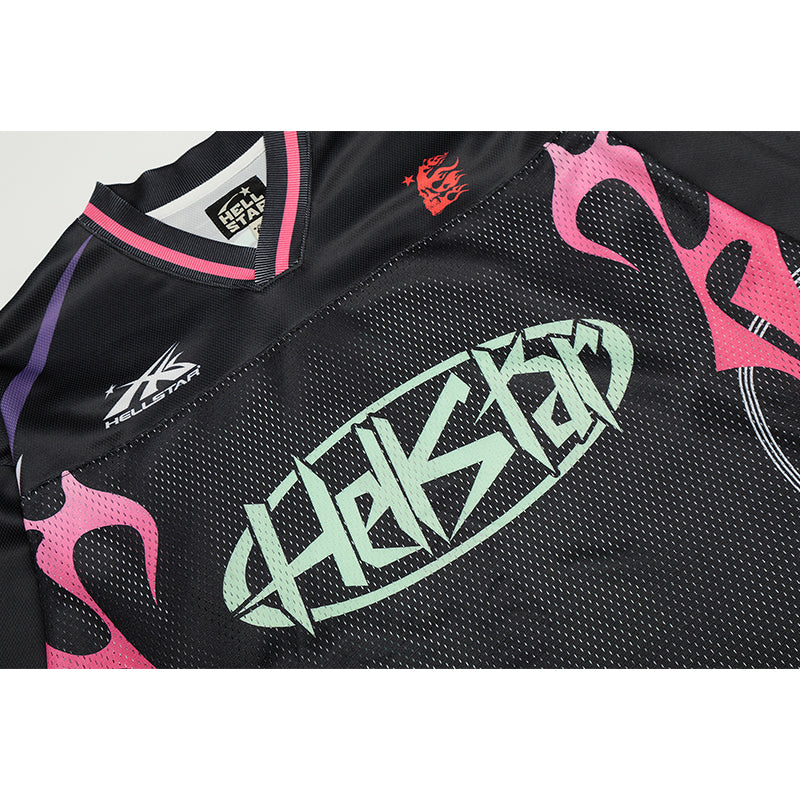 Hellstar Long Sleeve Shirts Hip-hop loose oversize