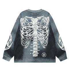 Hellstar Long Sleeve Shirts Hip-hop loose oversize