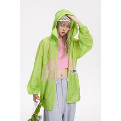 Unisex Jacket Vintage Loose Jacket Summer Sun Protective Clothes