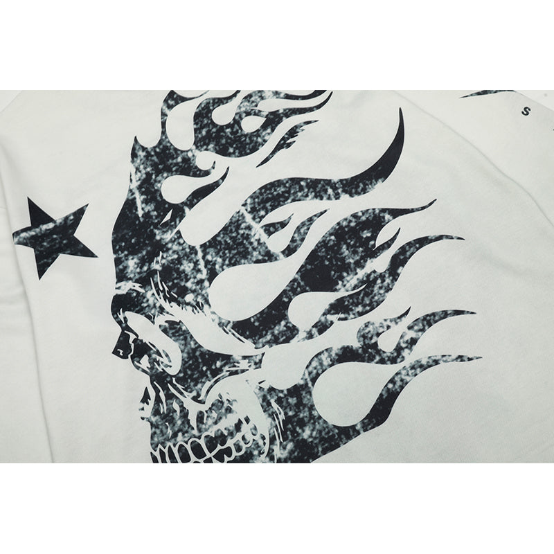 Hellstar Long Sleeve Shirts Hip-hop loose oversize