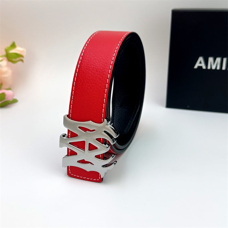Amiri Belt Neutral belt casual with jeans shipped with box