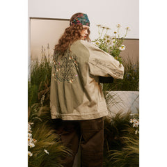 Unisex Jacket Autumn Vintage Jacket Men and Women Couple Jacket