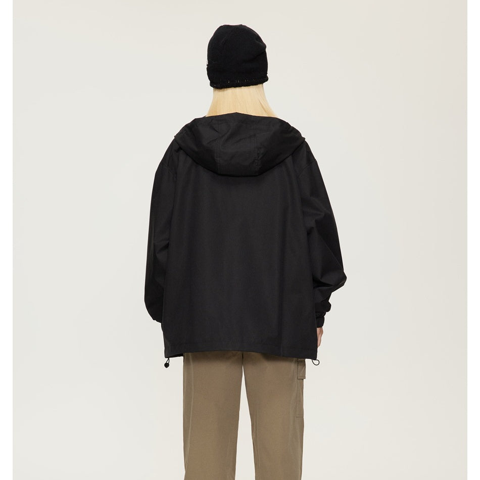 Unisex Jacket Autumn Coat Shell Jacket Hooded Hooded Jacket