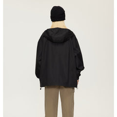 Unisex Jacket Autumn Coat Shell Jacket Hooded Hooded Jacket